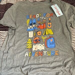 Cat & Jack Gray Adventure Kids T-Shirt